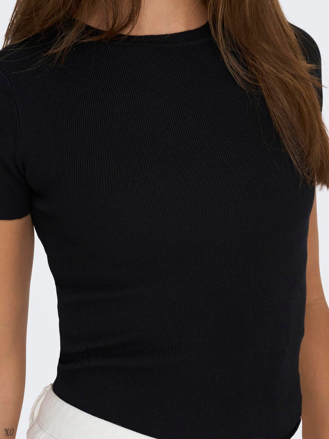 JDYCIRKELINE Gestricktes Oberteil Black