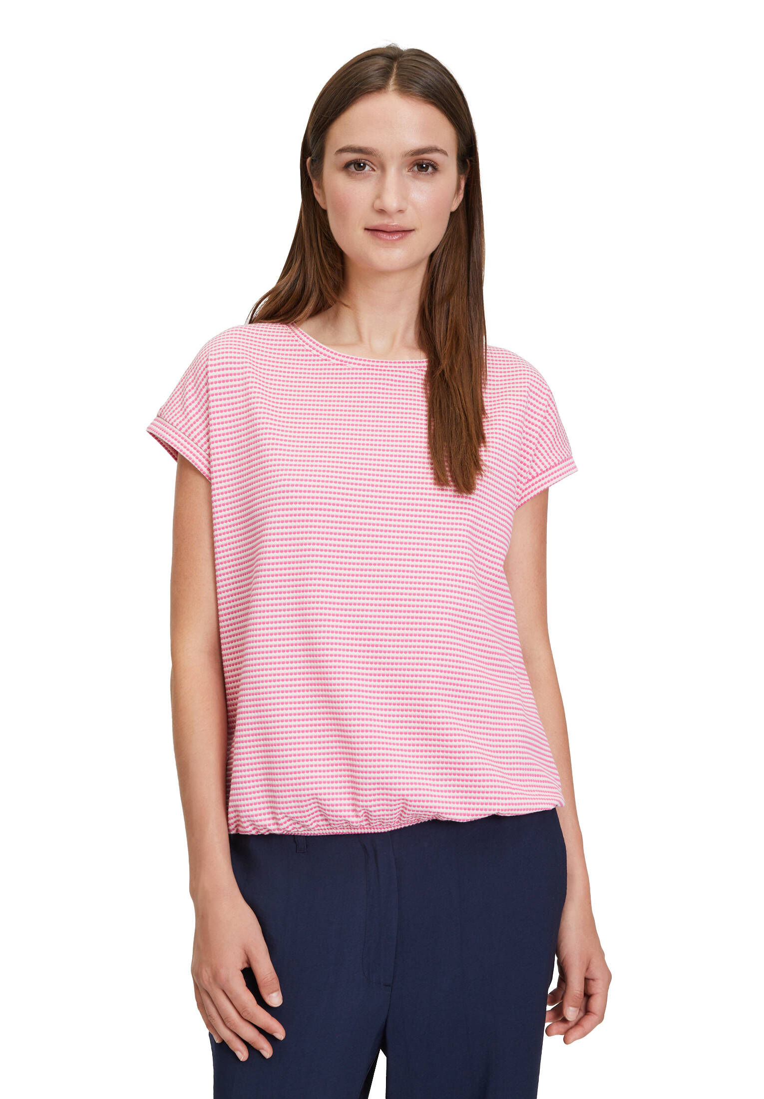 Betty & Co| Damen Casual-Shirt mit Gummizug