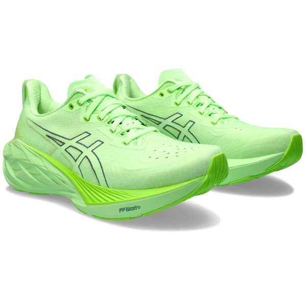 Chaussure running ASICS NOVABLAST 4 ILLUMINATE GREEN/LIME BURST