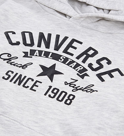 Converse Sweatset - Kapuzenpullover/Hosen - Birch Heather/Schwar