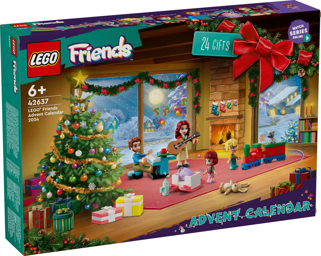 Tellen is weten.Friends adventkalender 2024, Kerst Speelgoed voor Kinderen 42637