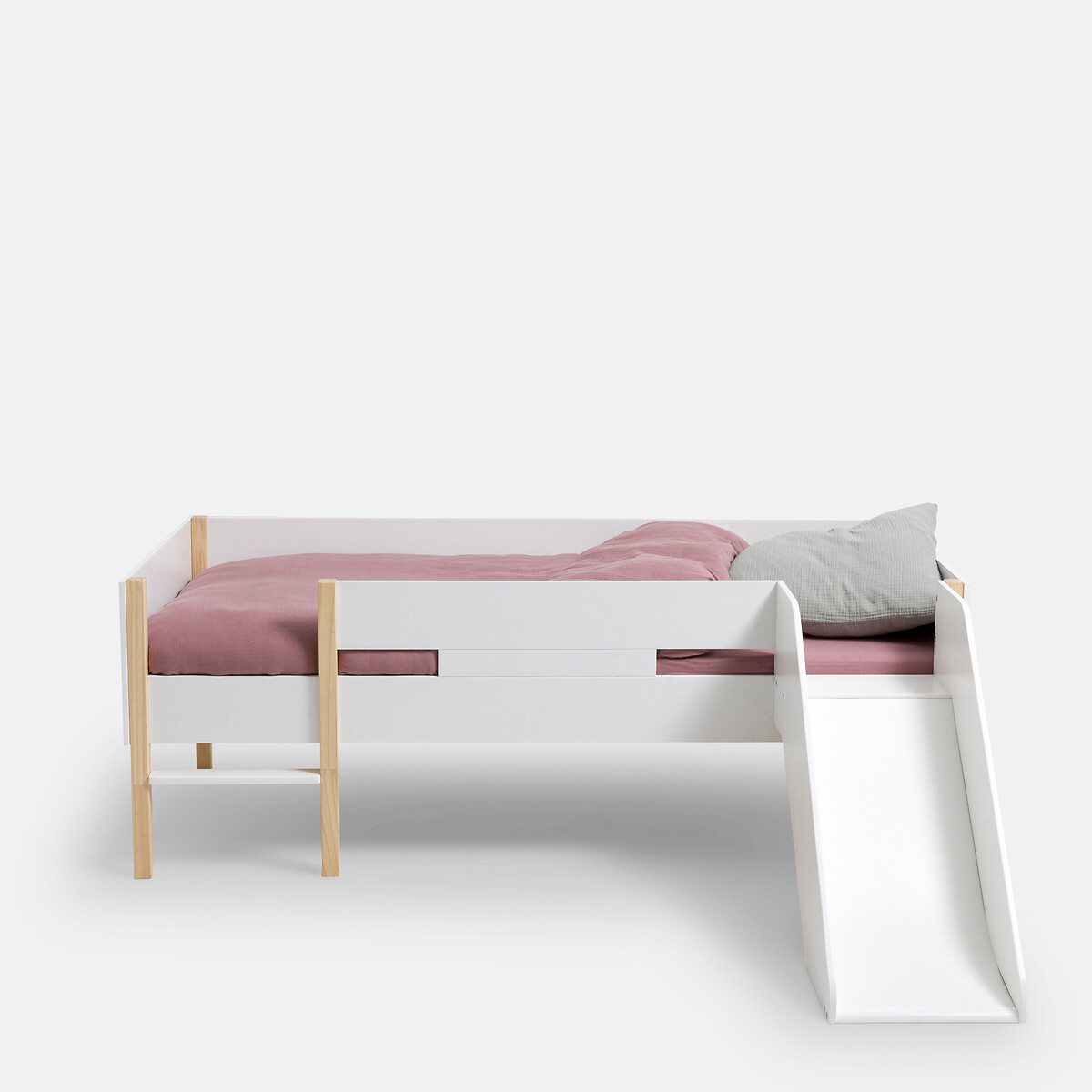 LA REDOUTE INTERIEURS<br>Cama de altura média com escorregador, Caume