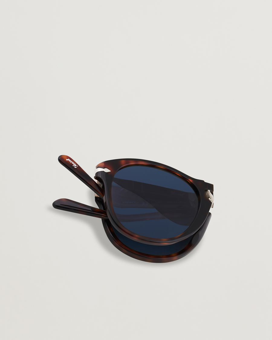Persol 0PO0714 Folding Sunglasses Havana/Blue Gradient