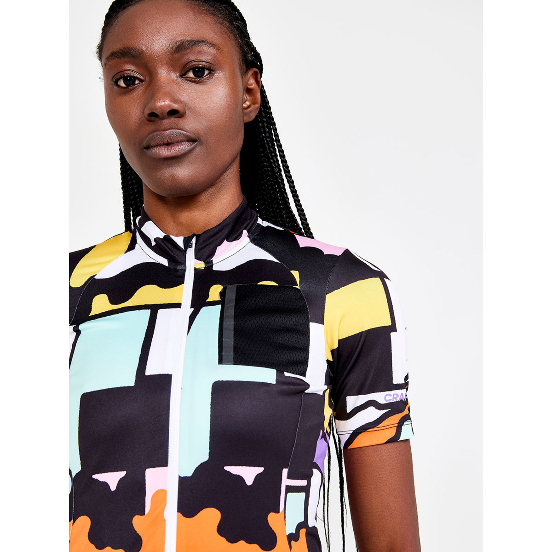 Craft ADV Bike Offroad Fietsshirt Korte Mouwen Multi Dames