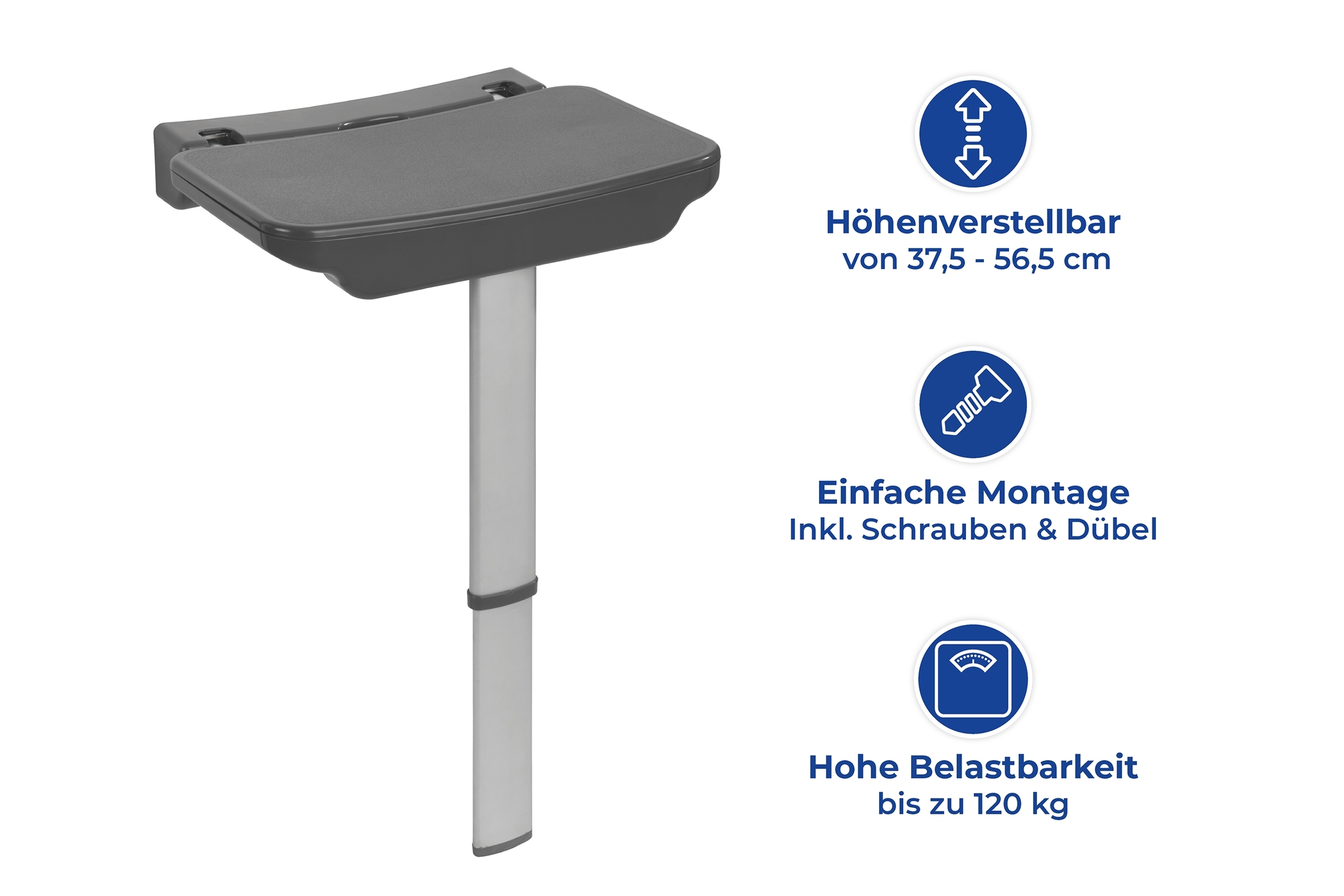 Wenko Secura Premium doucheklapzitje