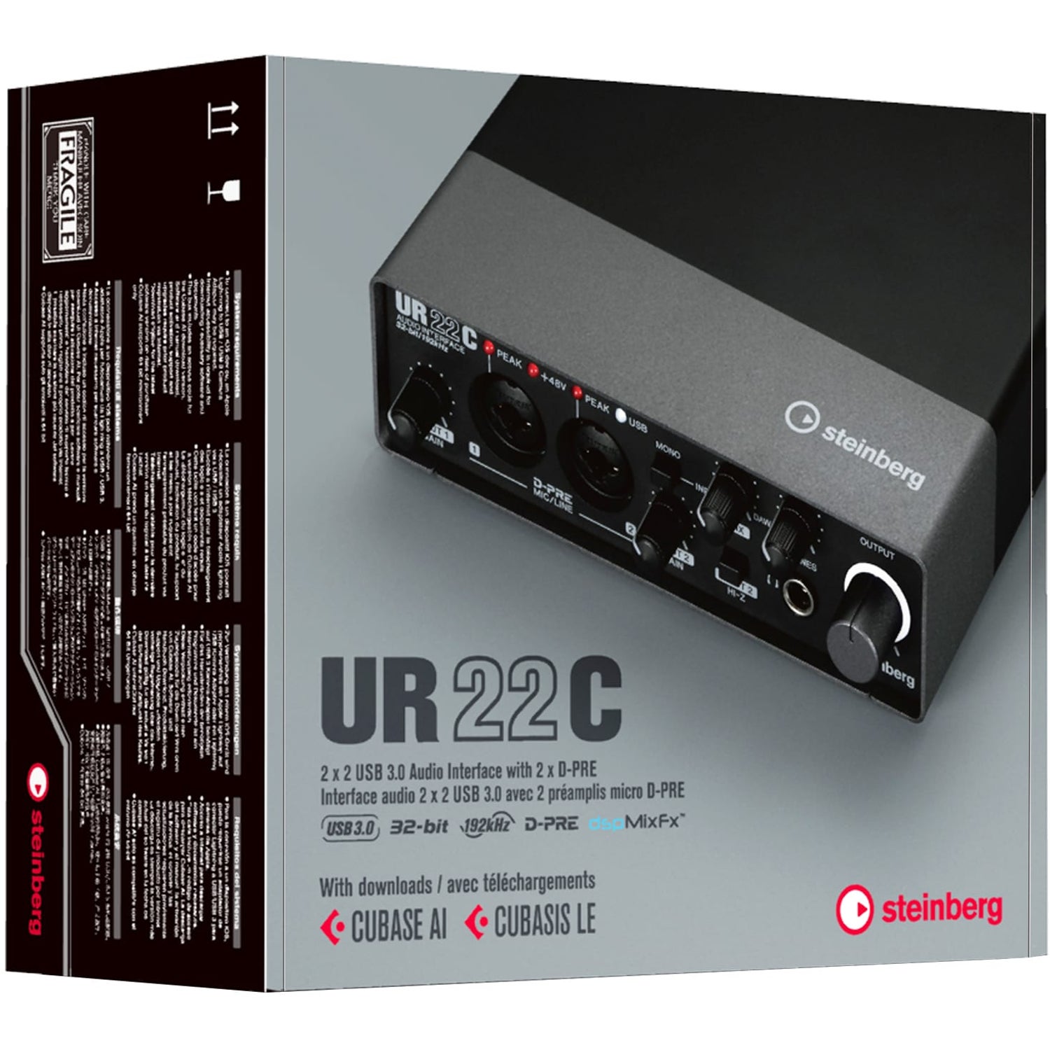 Steinberg UR22C USB 3 audio interface