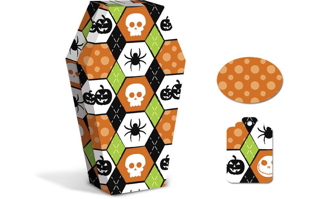 Geschenkbox Spooky 3 6 StückGeschenkbox