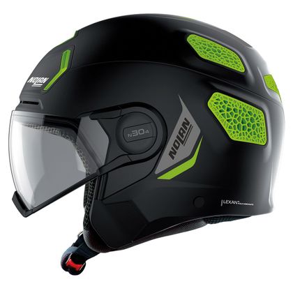 Casque Nolan N30-4 T - INCEPTION - Noir / Vert
