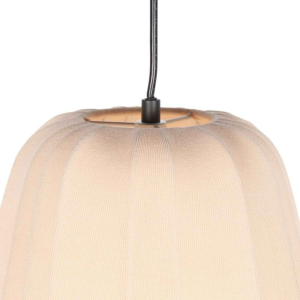 Anne Light & Home Hanglamp Sable CrÃ¨me Linnen Ã 27cm E27 fitting