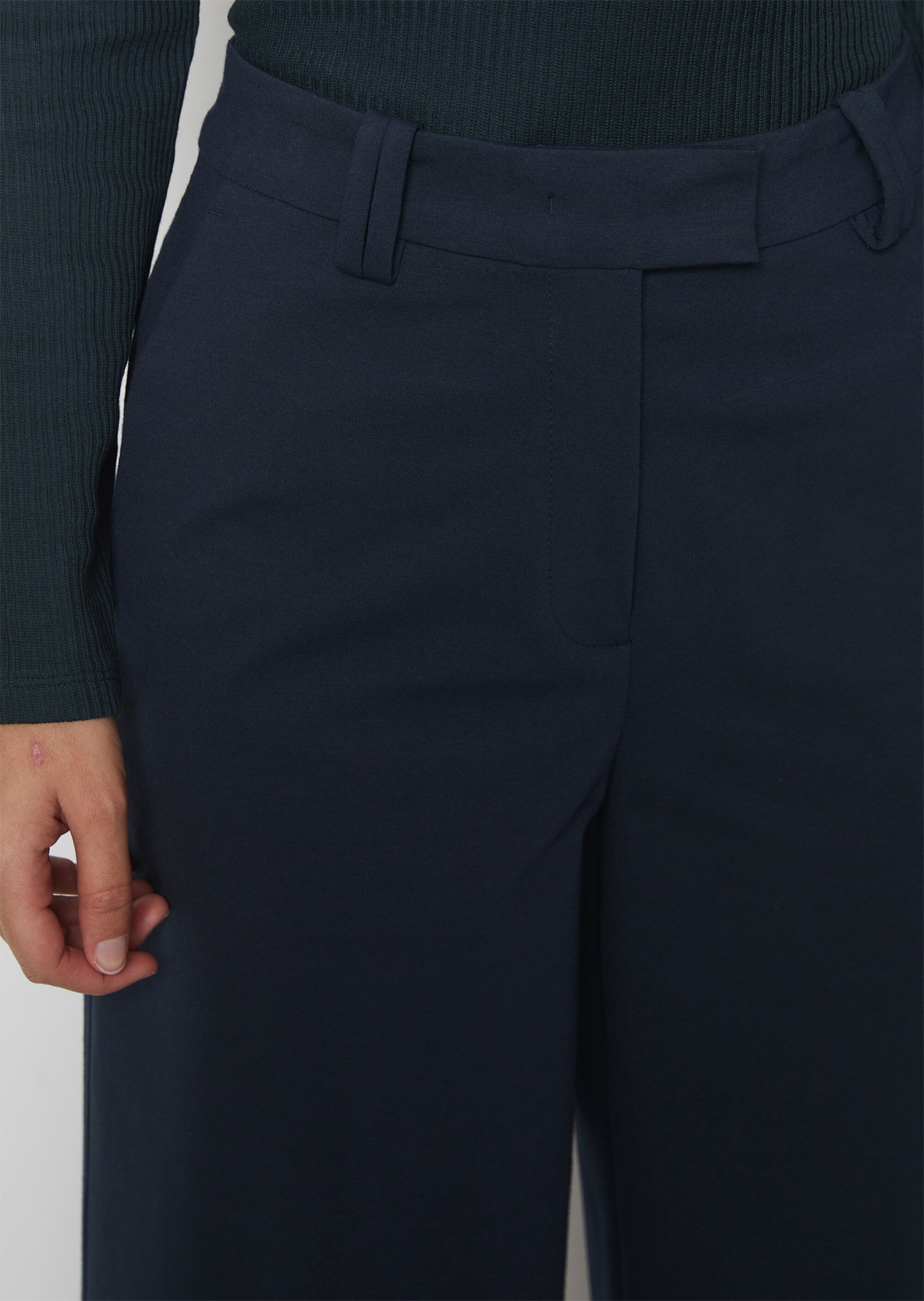 Jerseyhose wide aus Interlock-Qualität