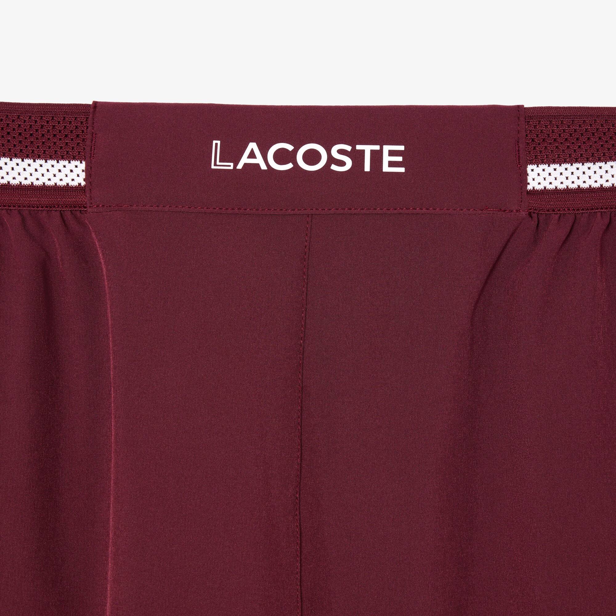 Sport-Shorts LACOSTE TENNIS x Novak Djokovic Bermudas - Rot - Lacoste - Herren
