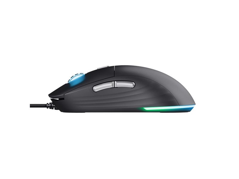 Trust Gaming-Maus GXT 925 Redex II Federleichte Gaming-Maus mit voll einstellbarer RGB-Beleuchtung
