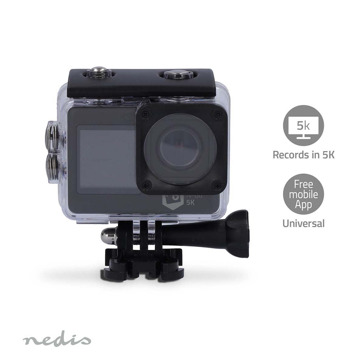 Nedis ACAM71BK Action Cam