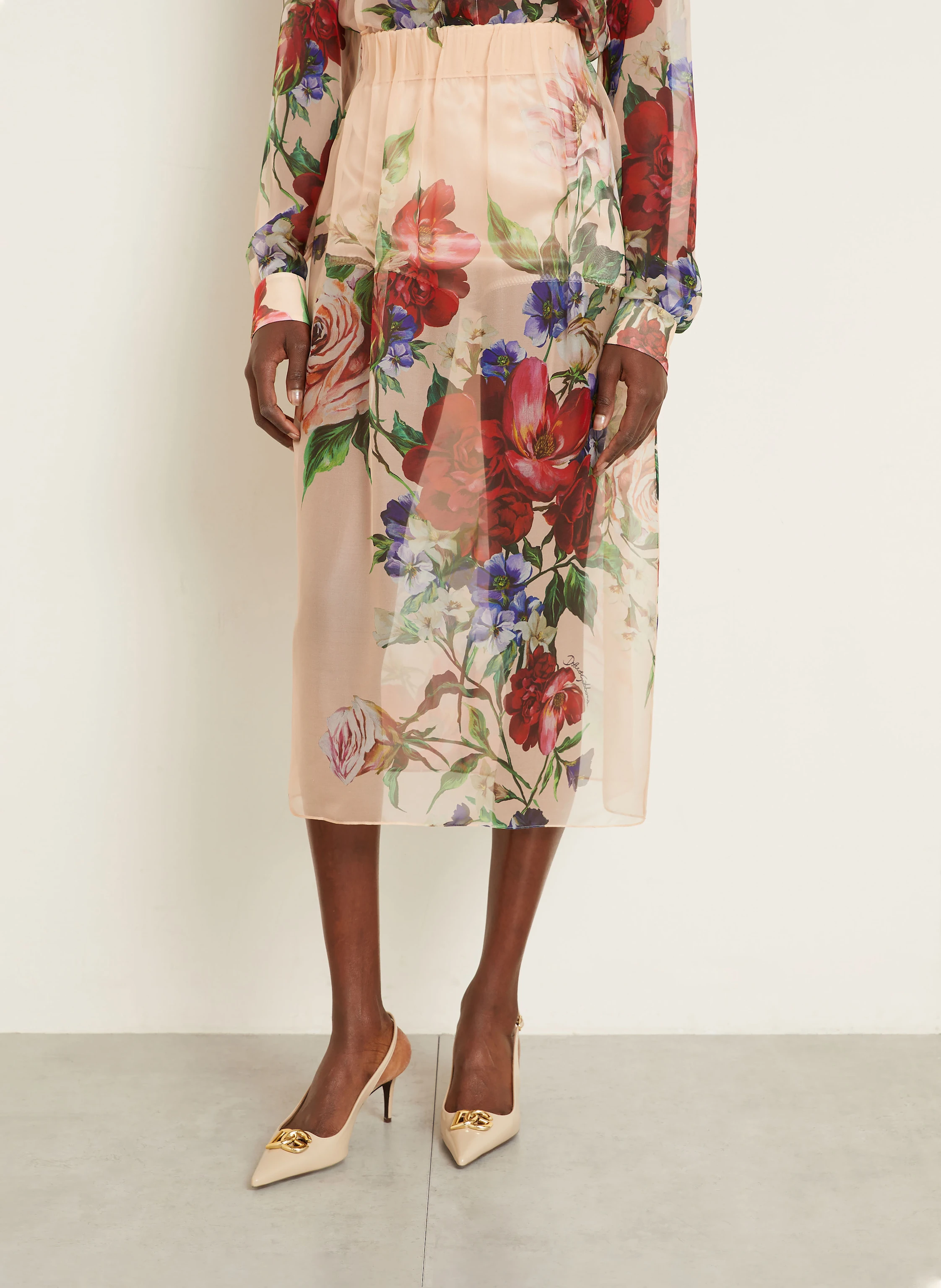DOLCE & GABBANA Seidenrock