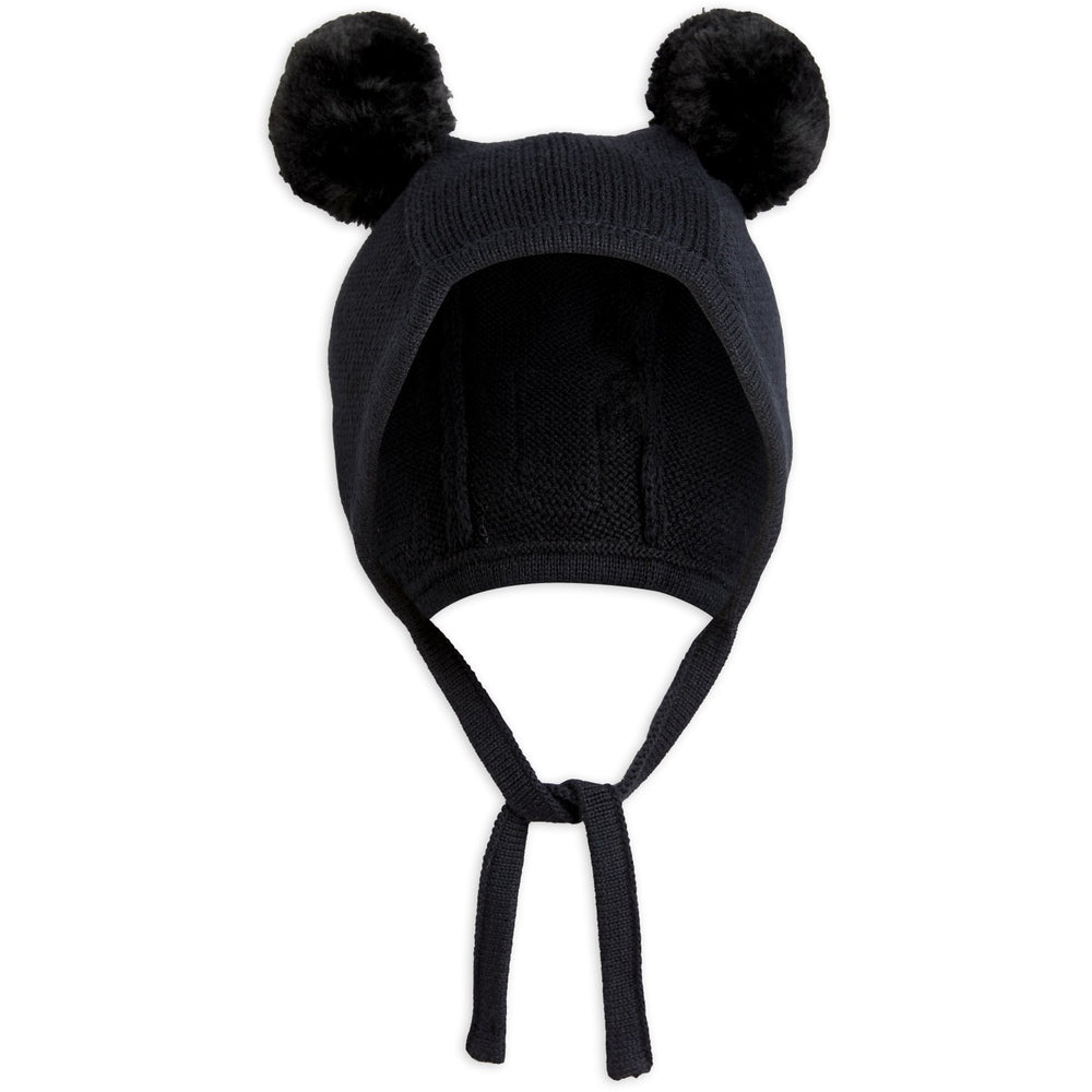 Køb Mini Rodini Black Fine Strik Baby Hue