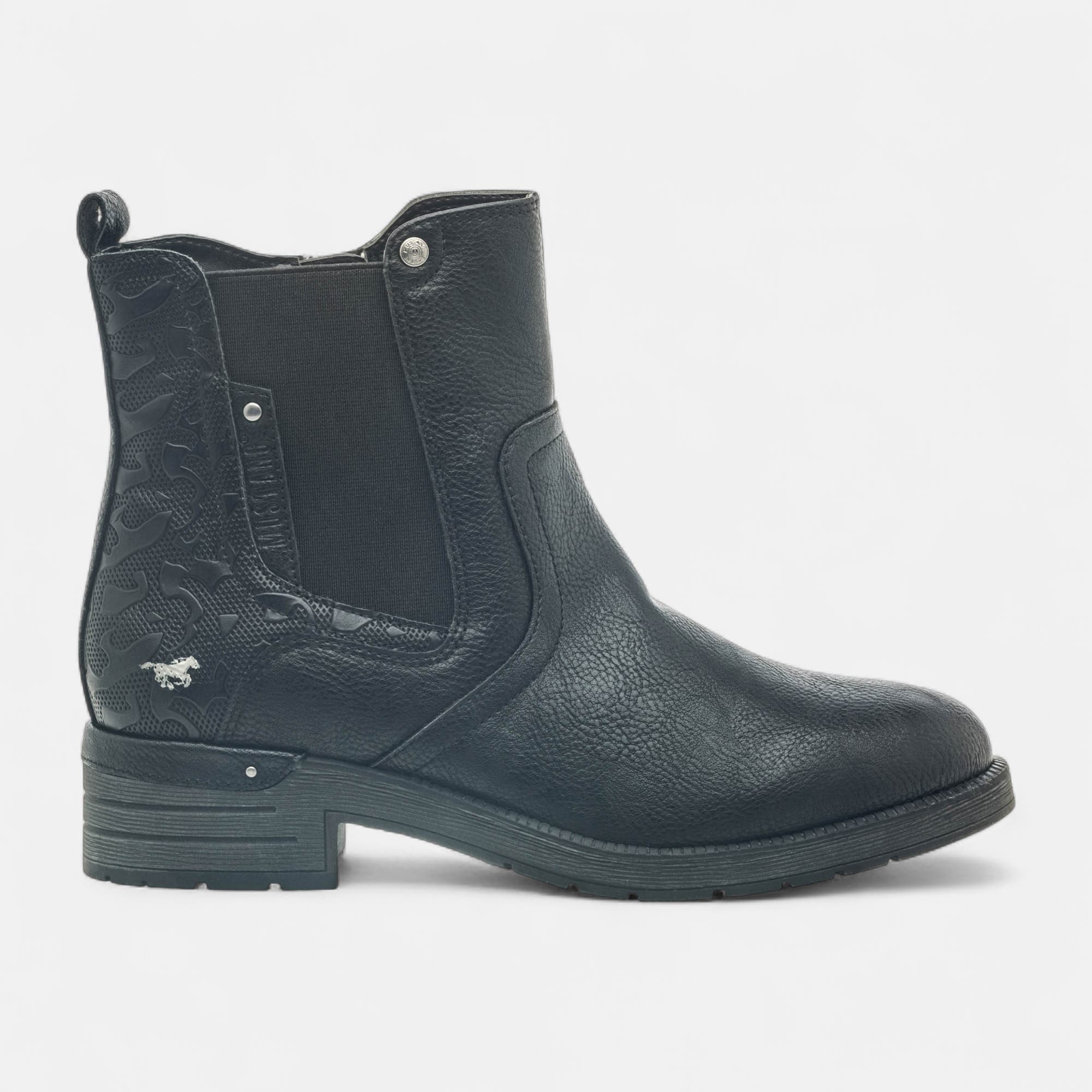 Boots chelsea Femme noir