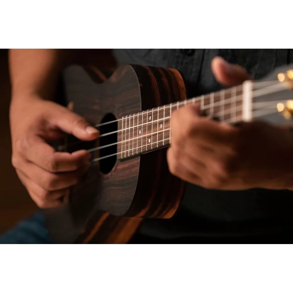 Ortega RUEB-TE Timber Series Natural tenor ukelele met gigbag