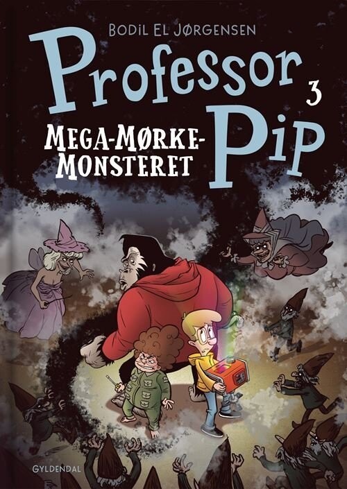 Professor Pip 3 - Megamørkemonsteret - Bodil El Jørgensen - Bog