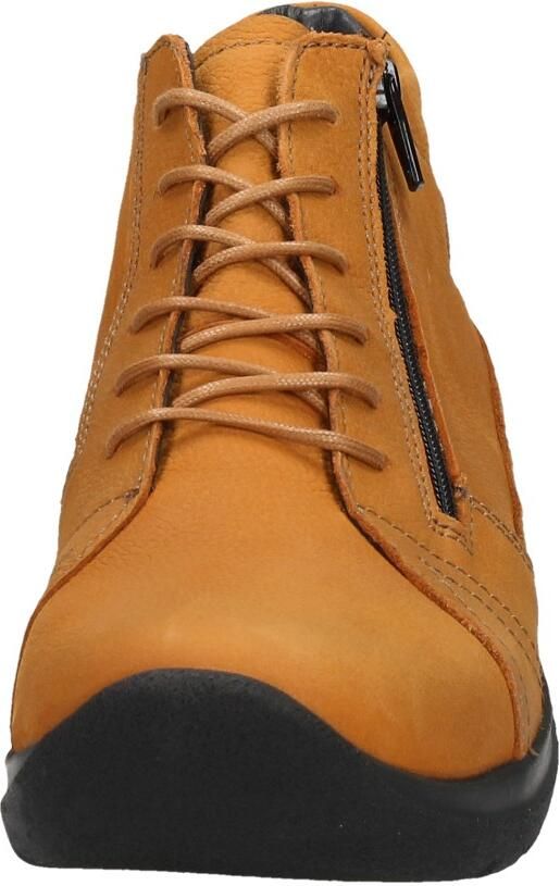 Wolky Dames Veterboot 0660611 925 Why Antique Oker Geel