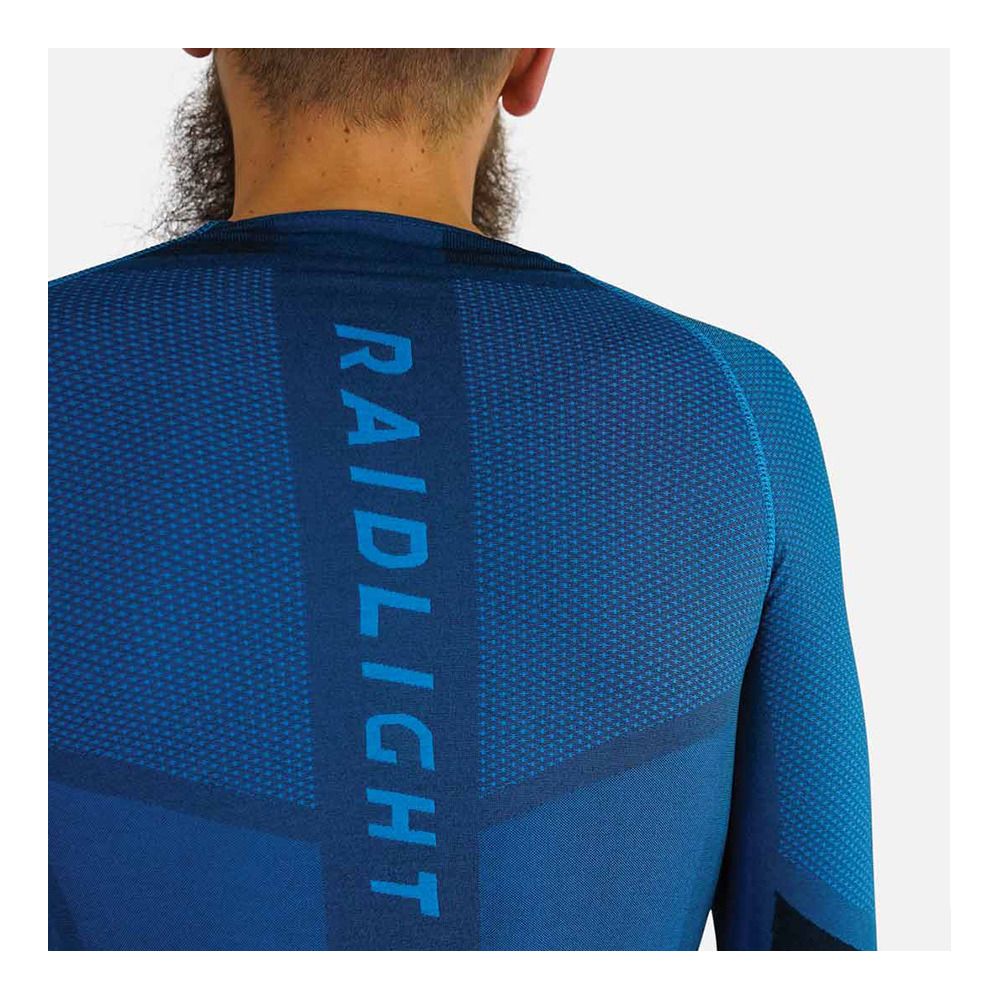 Raidlight SEAMLESS - Maillot blue/black
