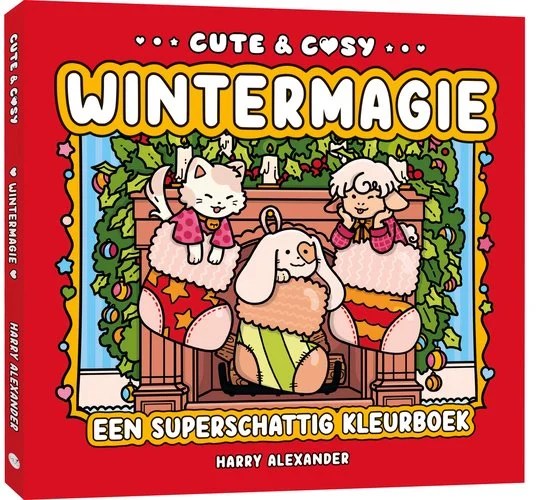 Cute & Cosy Kleurboek : Wintermagie