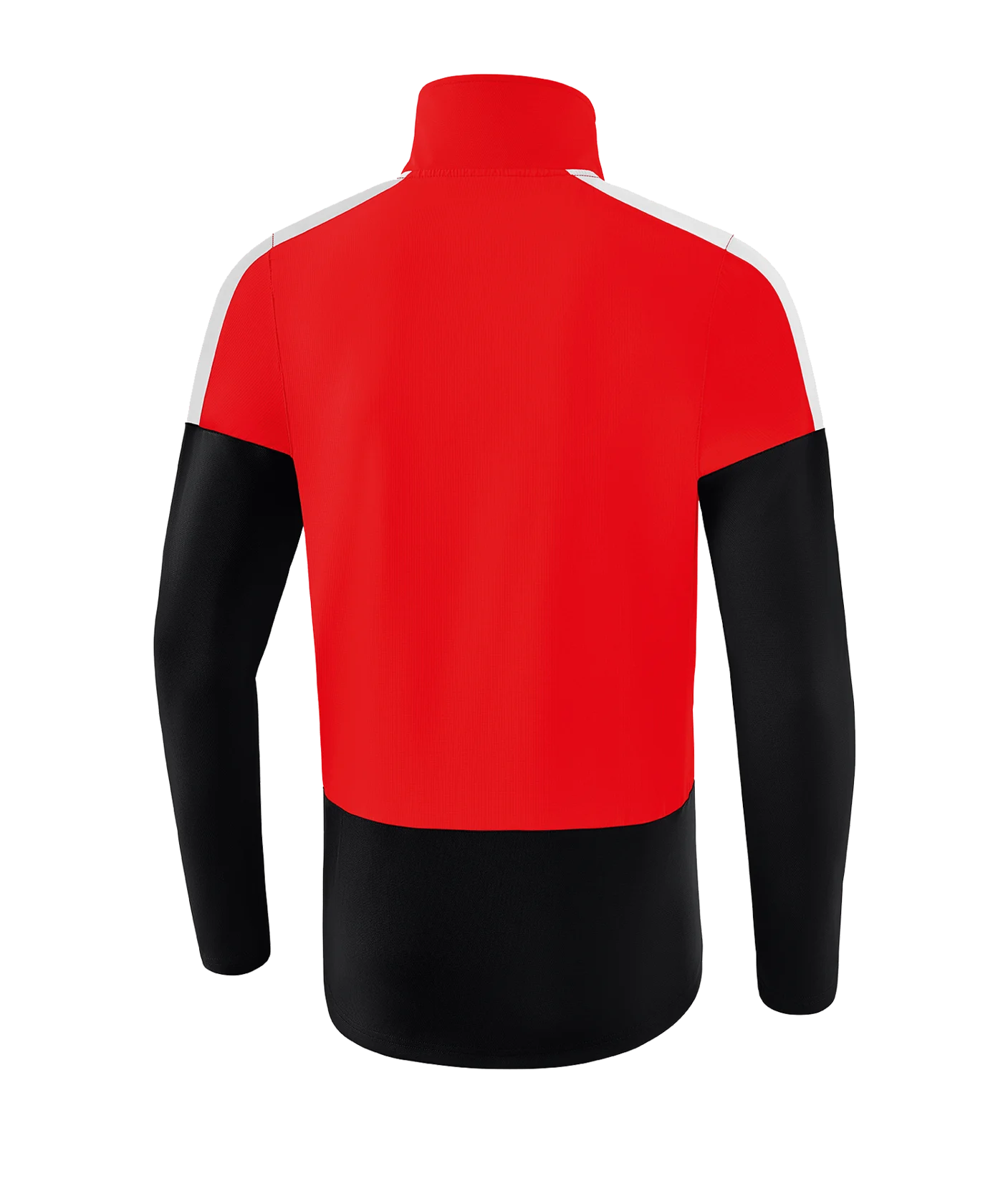 Erima Squad HalfZip Sweatshirt Rot Schwarz