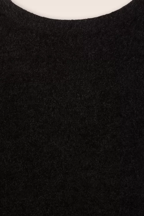 Banned Retro Luxury soft trui in zwart
