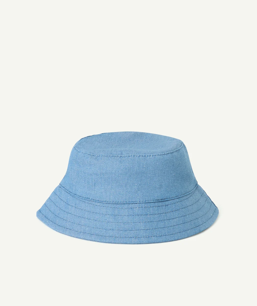 bob bébé garçon en coton effet denim