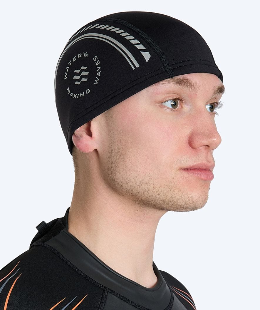 Watery neopren hætte - Flex - Sort