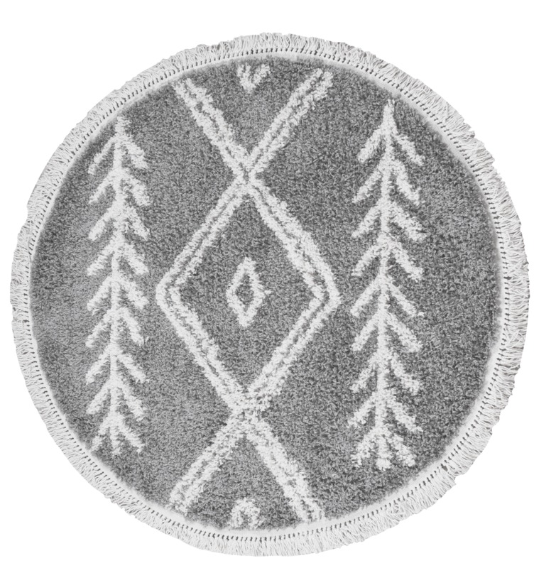 Vloerkleed Rabat Grey rond ø80