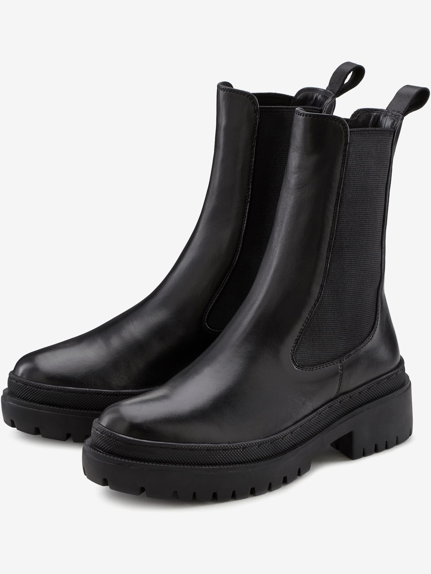 Bottines chelsea bottines d'hiver en cuir de qualité