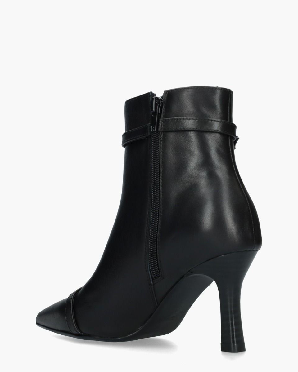 Di Lauro Bibiana Zwart Dames Enkelboots