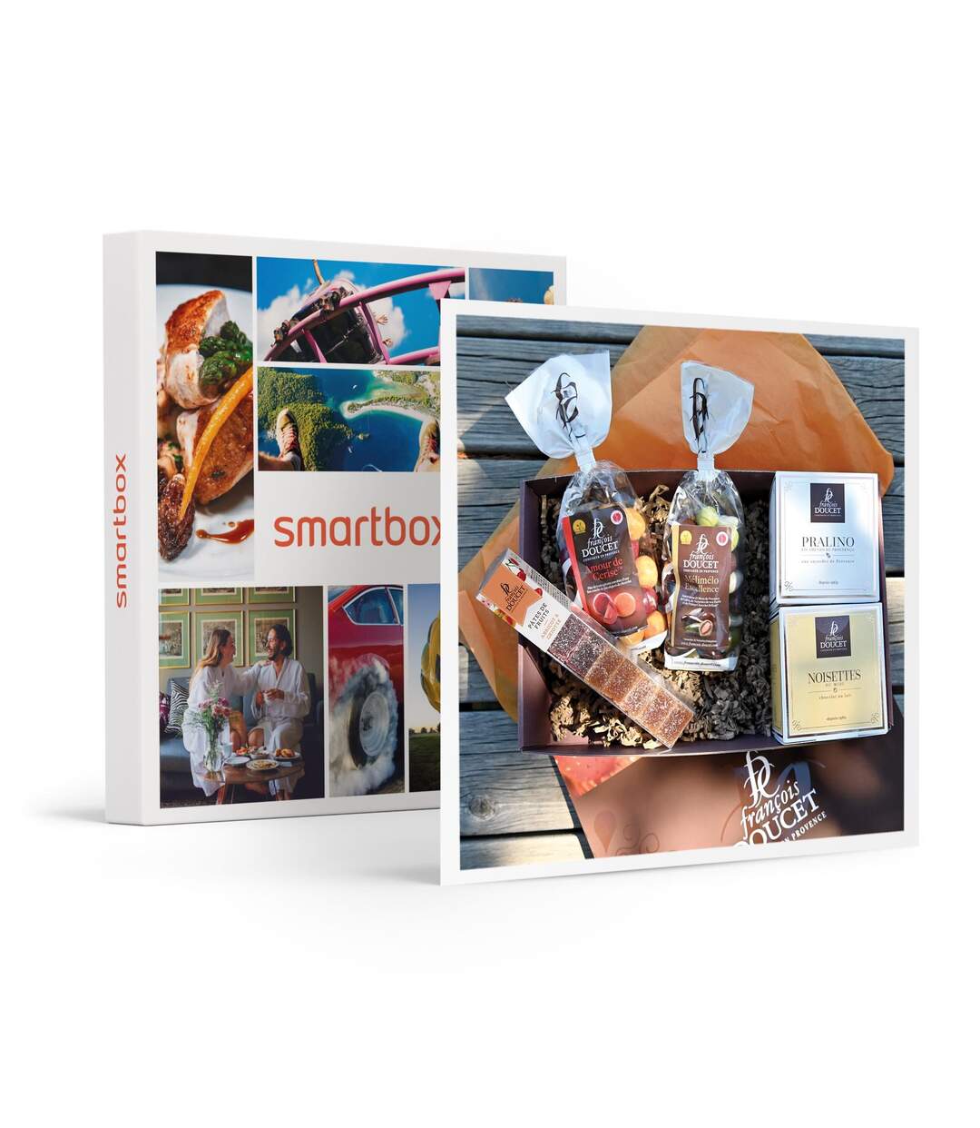 Gourmandise à domicile : coffret de chocolats et de friandises provençales - SMARTBOX - Coffret Cadeau Gastronomie