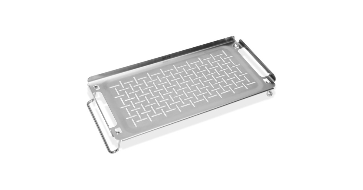 WeberWarmhoudrek voor de Plancha grillrooster  (Roestvrij staal)