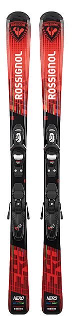 ROSSIGNOL - SKI HERO JR + KID 4 GW B76 BLACK