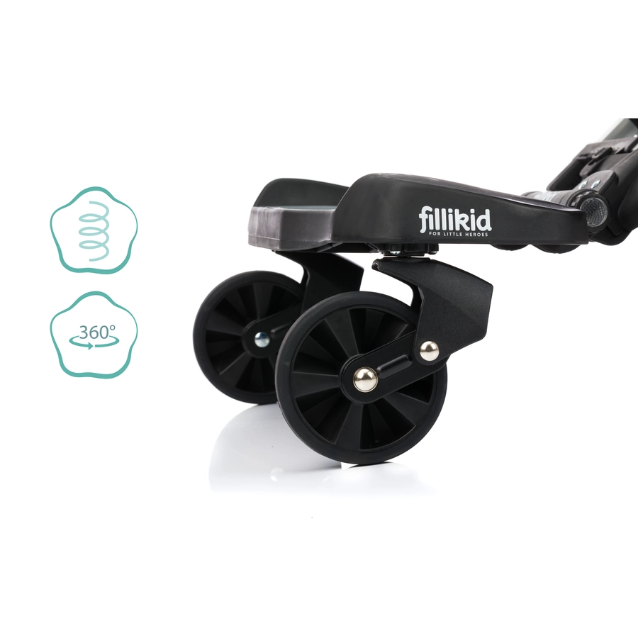 fillikid Filliboard Wide SET Schwarz