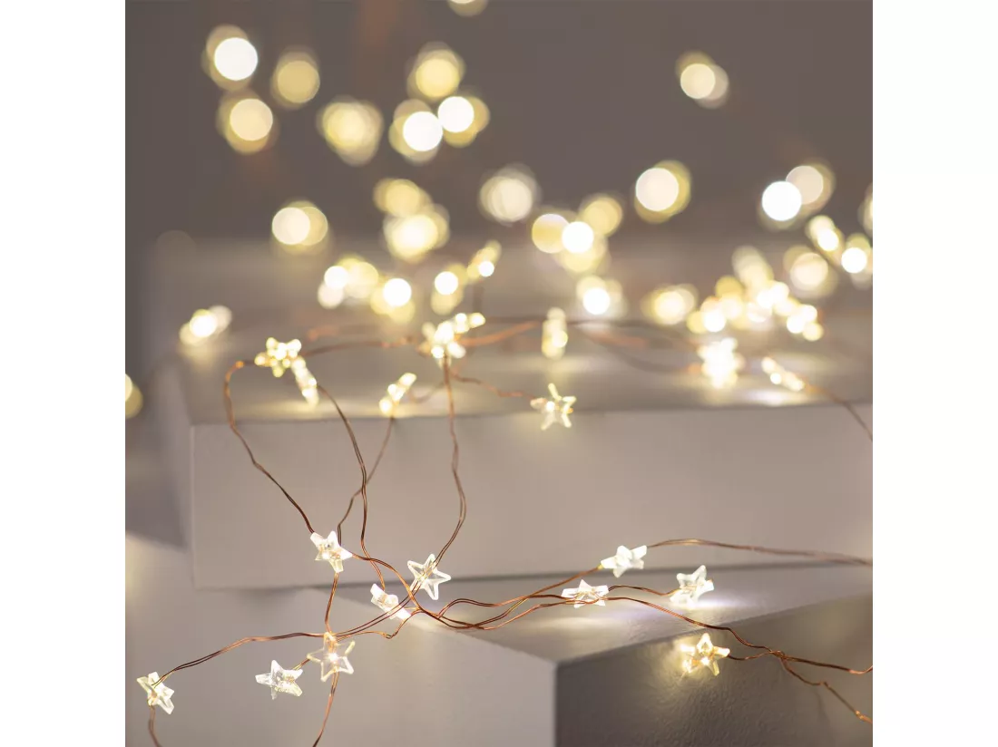 Guirlande Lumineuse LED Fireflies 1.4m 3000K Blanc chaud