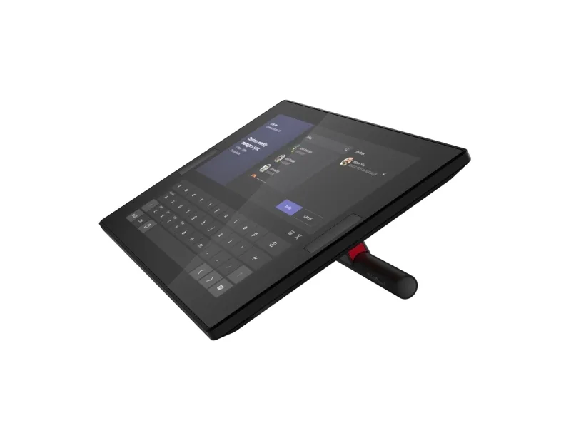 Lenovo ThinkSmart One - Videokonferencepakke (berøringsskærmkonsol, beregningssystem) - med 3 års Lenovo Premier Support   First Year Maintenance - Certified for Microsoft Teams Rooms - sort
