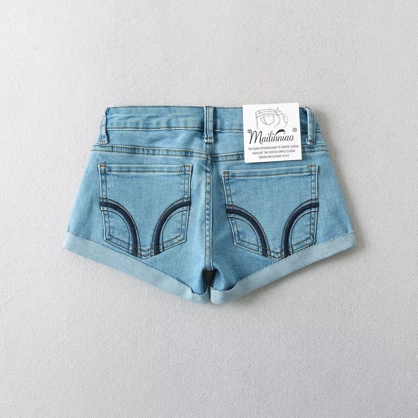 Osion - Lage denim hotpants