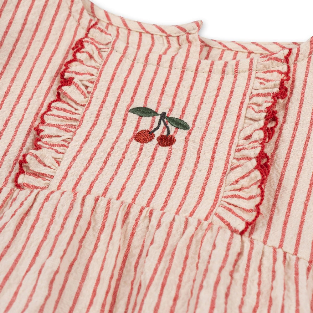 Køb Konges Sløjd Amour Stripe Ellie Frill Romper