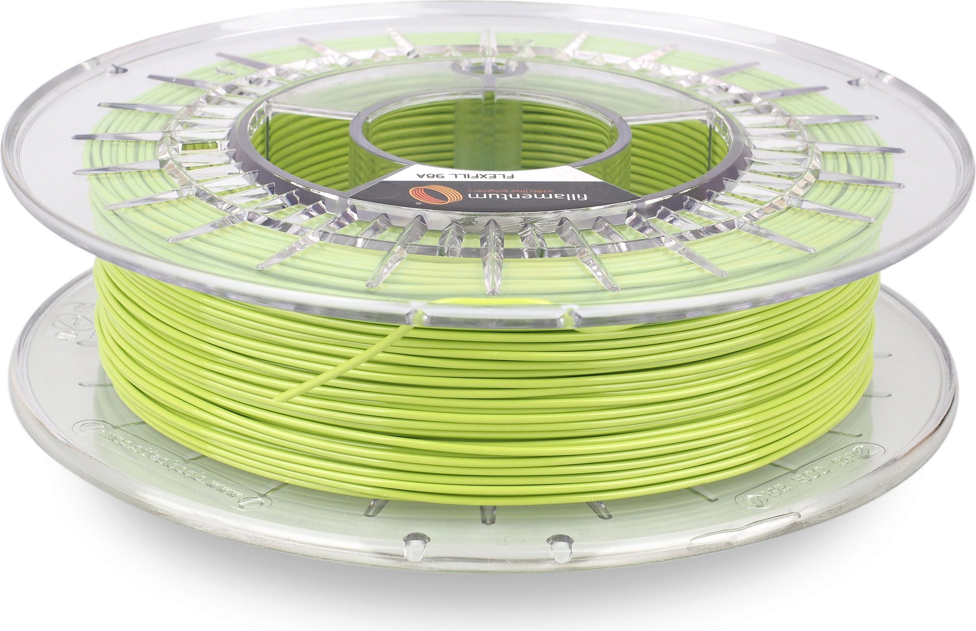 Fillamentum  Flexfill TPU 98A Pistachio Green, 2,85 mm (500 g)    Elastisches Filament mit Shore Härte 98A in Pistaziengrün