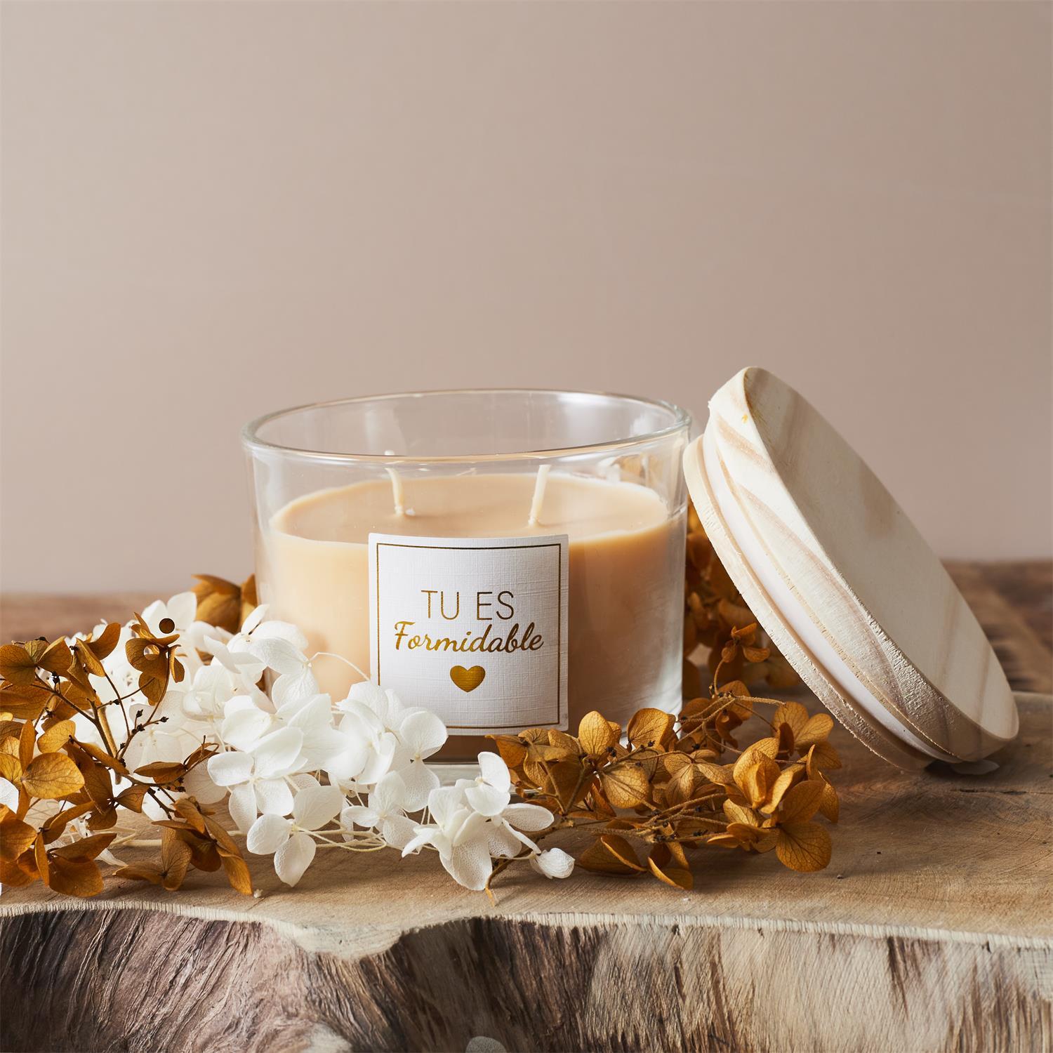 BOUGIE PARFUMEE BOITE CADEAU KDO POUR ELLE