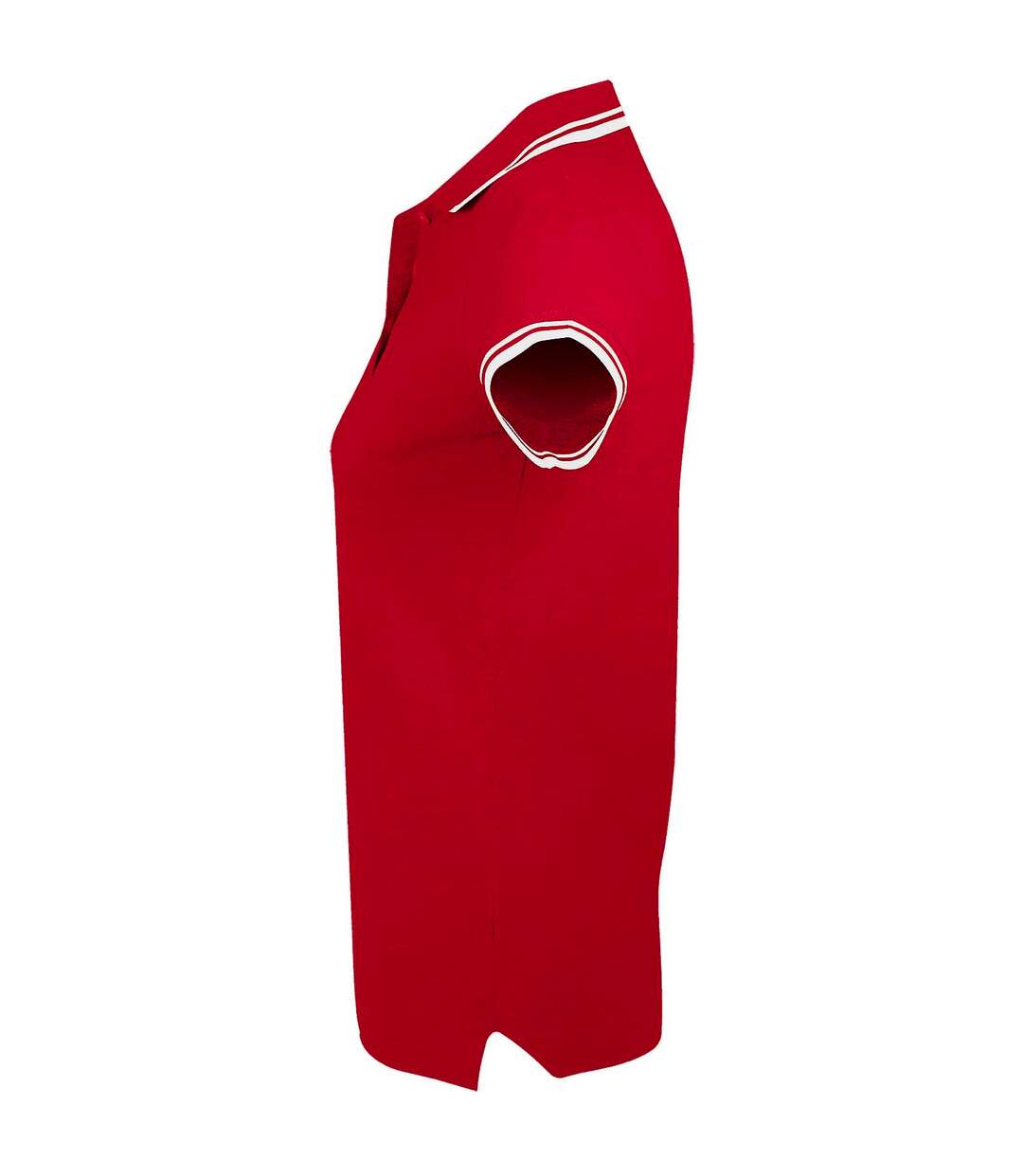 SOLS - Polo manches courtes PASADENA - Femme (Rouge/blanc) - UTPC2432