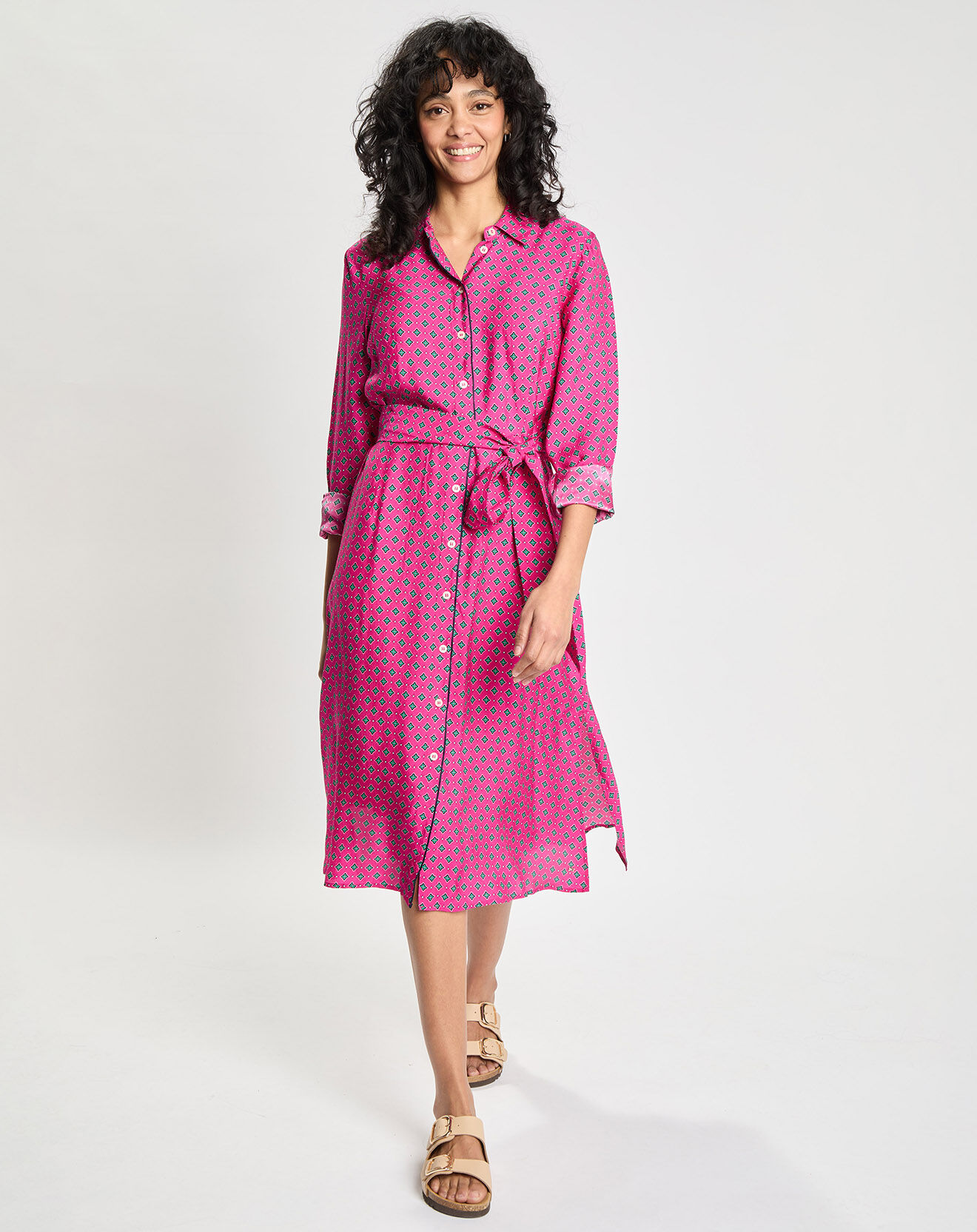 Tommy Hilfiger Robe imprimée rose