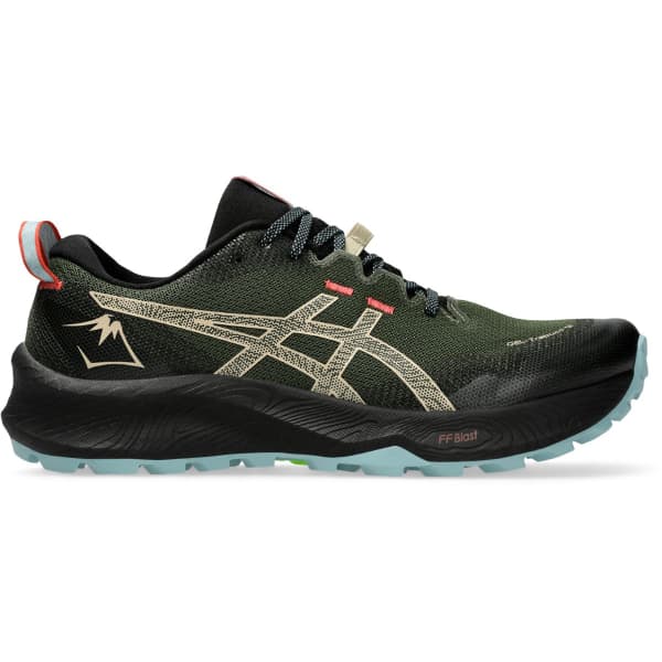 Chaussure trail ASICS GEL-TRABUCO 12 GREEN/FEATHER GREY
