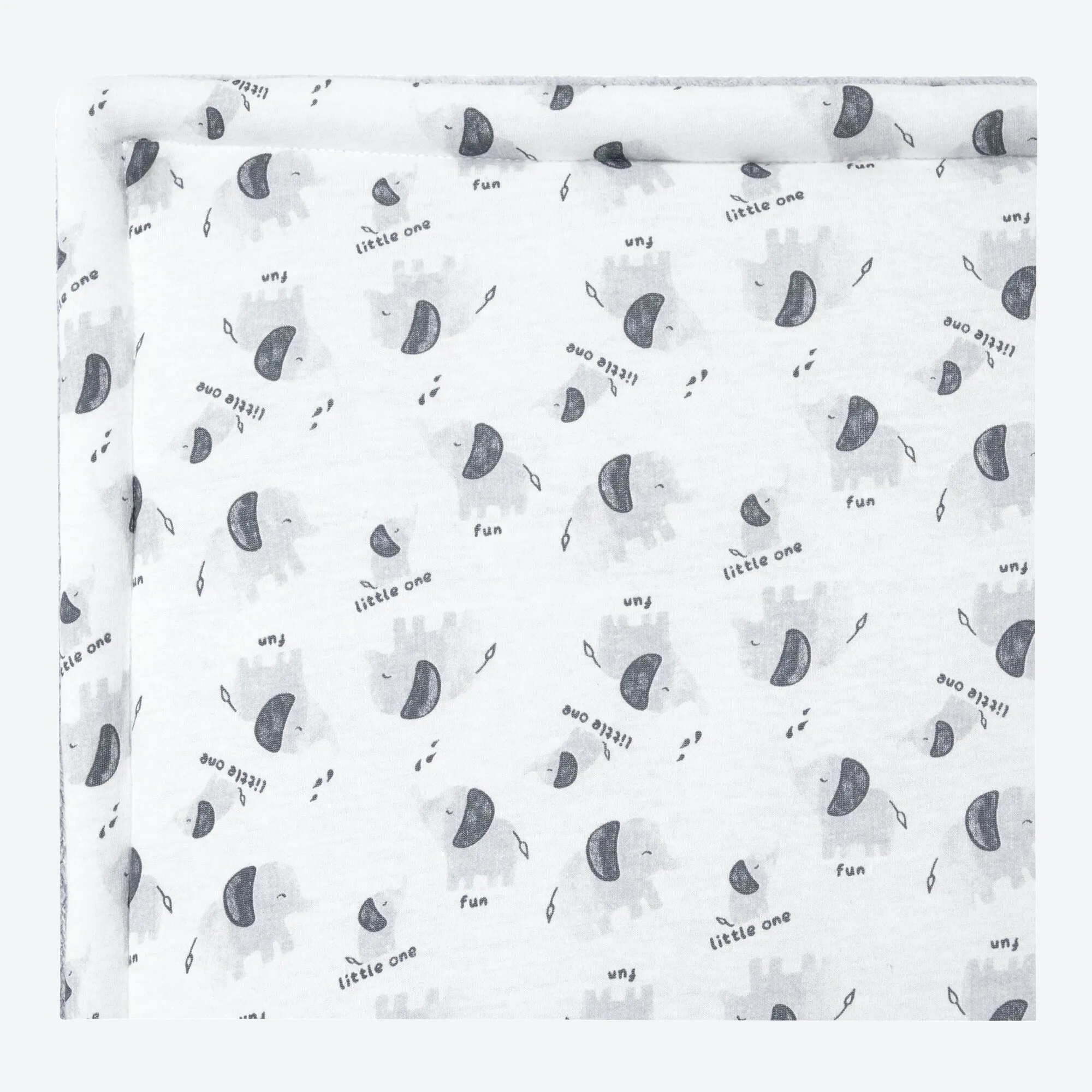 Baby-Decke mit Elefanten-Muster