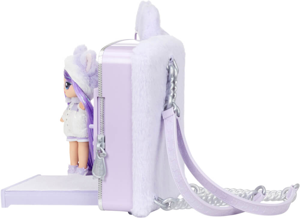 Na! Na! Na! Surprise 3-in-1 Backpack Bedroom Series 3 Playset-  Lavender Kitty