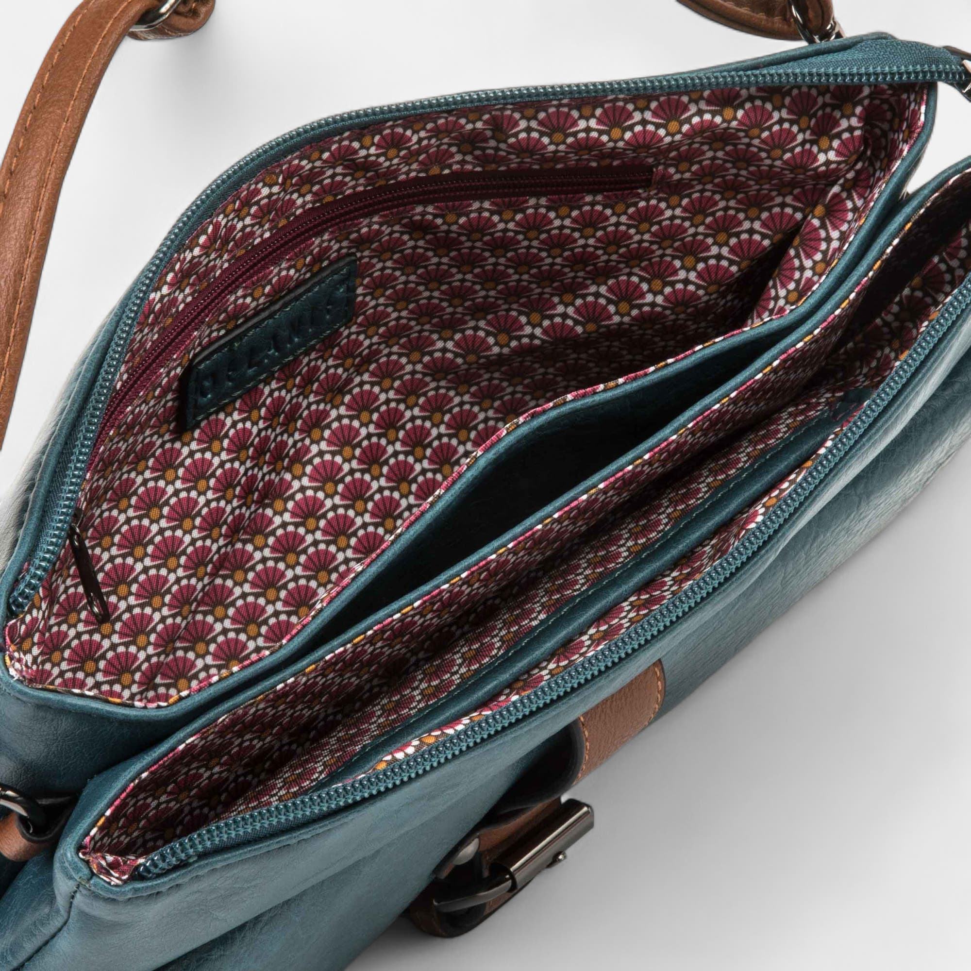 Sac bandoulière bleu