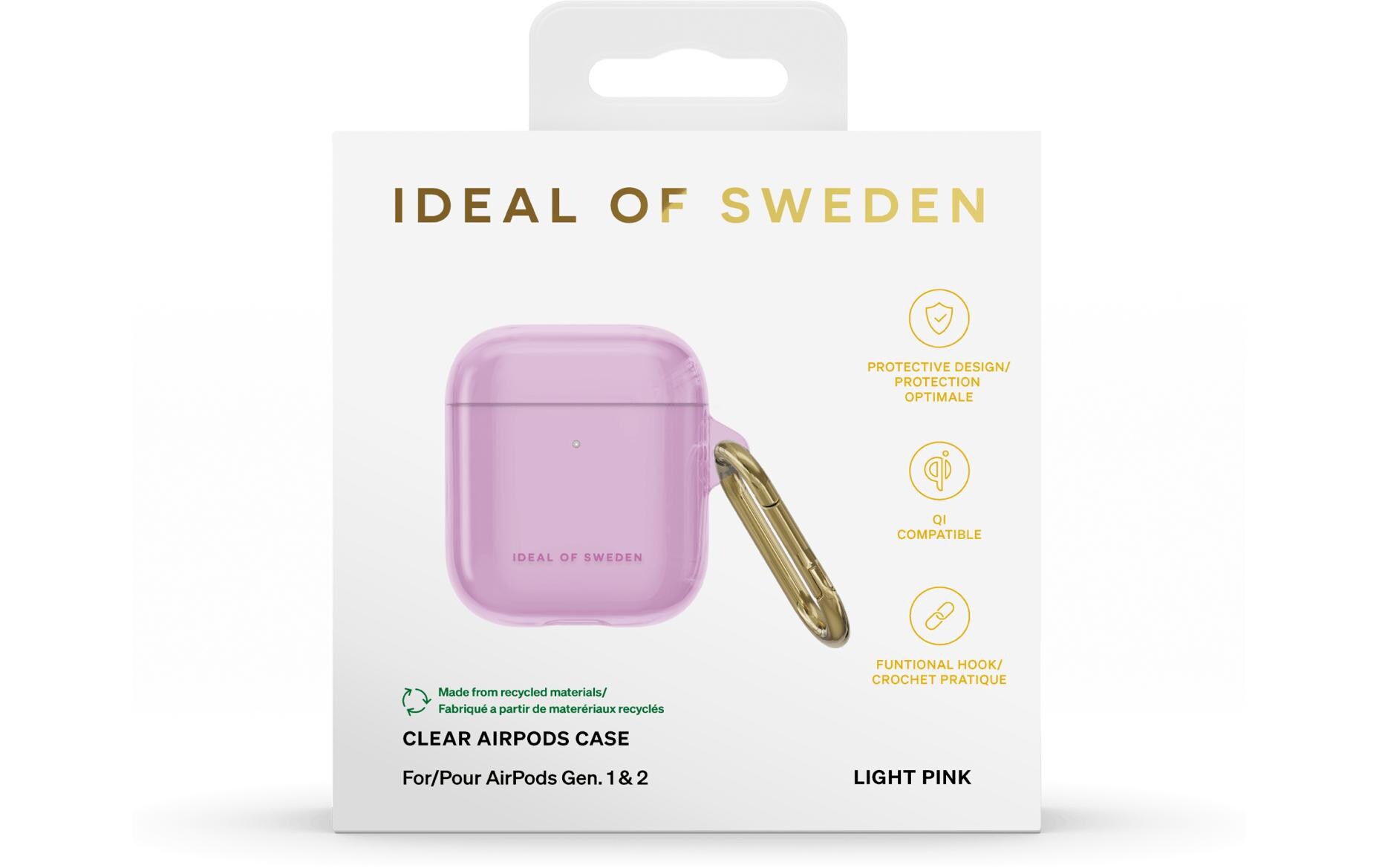 Transportcase AirPods Gen. 1 st/2nd Gen. Pink ClearSchlanke und schützende Hülle für AirPods 1 st/2nd Generation