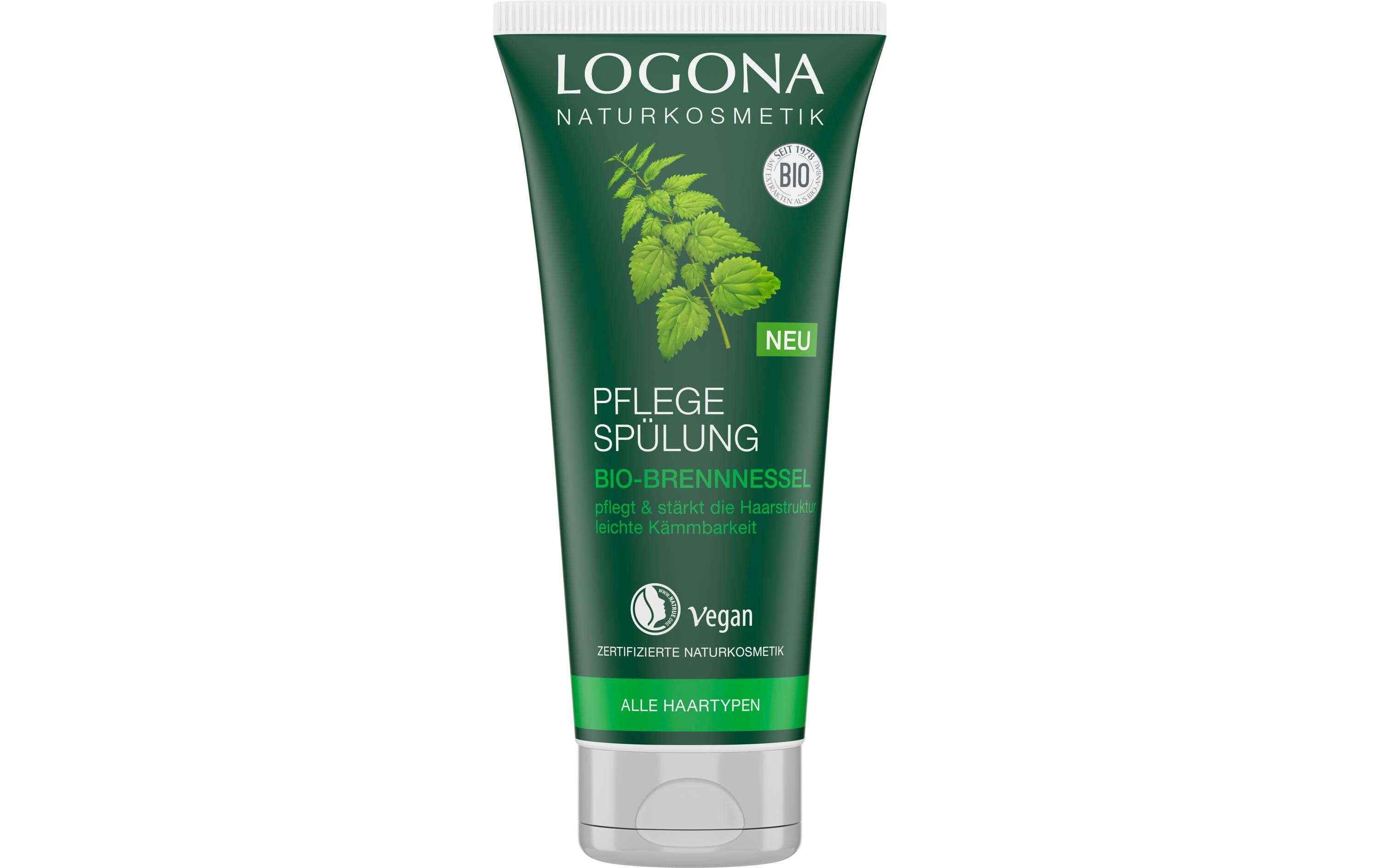 Haarspülung Bio-Brennnessel 200 mlNatürlicher Conditioner mit milder Pflege-Formel für leichte Kämmbarkeit